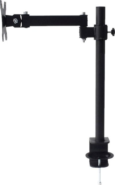 Qëndrim çeliku Mozos MS02, lartësi 400 mm, mban deri 9 kg, i zi