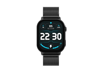 Orë smart Carneo Zephyr ULTRA HR+, e zezë