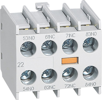 Bllok ndihmës Legrand CTX3 Mini 417155, 2NO 2NC, montim frontal