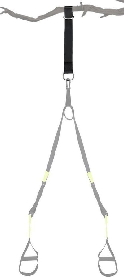 Rrip montimi për luhatje NILS CAMP NB5040, 159cm, kapacitet 500kg, i zi