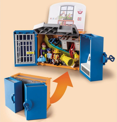 Set lodrash Playmobil DUCK on CALL Qendra Lëvizëse e Operacioneve, 80 pjesë, 3‑5 vjeç, shumëngjyrësh