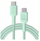 Kabllo USB Green Cell PowerStream, USB C në USB C, 2m, 100W, jeshile