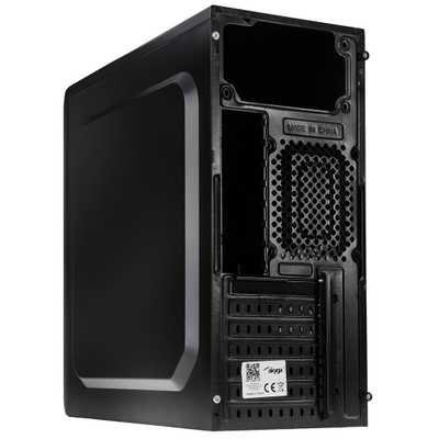 Kutia kompjuterike Akyga AK13BK, Micro Tower ATX, USB 3.0, e zezë