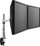 Pllakë adapteri për monitor Vogel's PFA 9102, 2 ekrane LCD, VESA 75/100, alumin ngjyrë argjendi