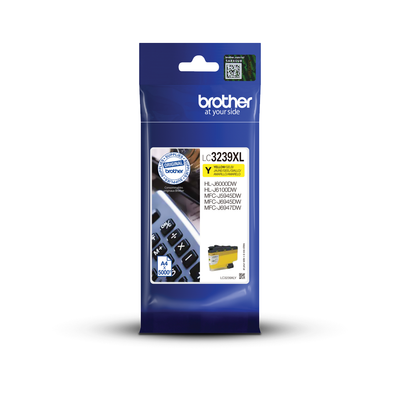 Ngjyrë Brother LC-3239XLY, e verdhë