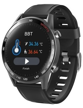 Orë e mençur meanIT M20 TERMO, Touch Screen 1.3", G Sensor, pedometër