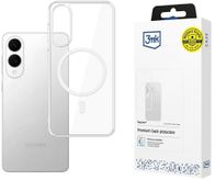 Mbulesë telefoni 3MK MagCase për Samsung Galaxy S25 Edge, MagSafe, transparente