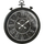 Orë muri MPM Quality Vintage Timekeeper E01.4326.90, e zezë