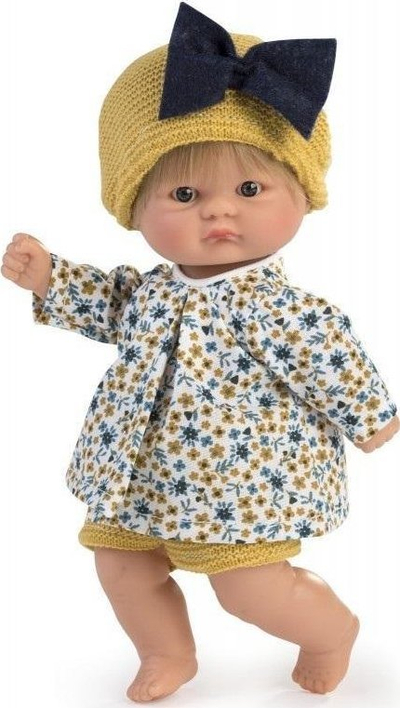 Kukull bebe Asi Bomboncin, 20cm, për fëmijë mbi 3 vjeç, shumëngjyrëshe