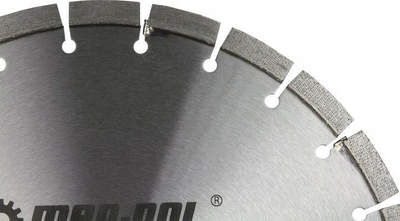 Disk diamanti Silver D.Stoner, 350mm, segmentuar, i zi