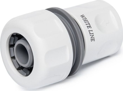 Bashkues zorresh Bradas WHITE LINE, 3/4", PVC, i bardhë