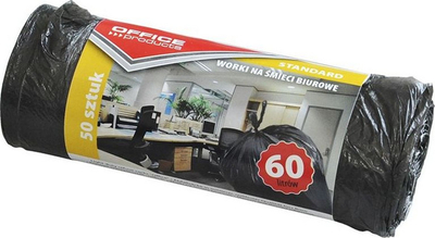 Qese për mbeturina Office Products, 50 copë, të zeza