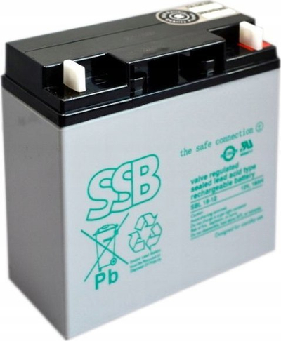 Bateri SSB SBL, 18Ah, 12V, e zezë