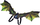 Krahë dragoi për kostum RockWoo Dinosaur Wings, me drita LED, për kalamaj 3+, jeshil