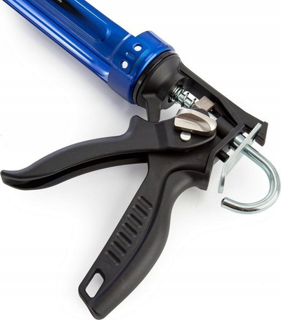 Pistoletë silikoni Proteus Equipment, për kartrixha 310 ml, metalike, blu