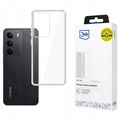 Futrollë 3MK Clear Case për Realme C75, transparente, e hollë