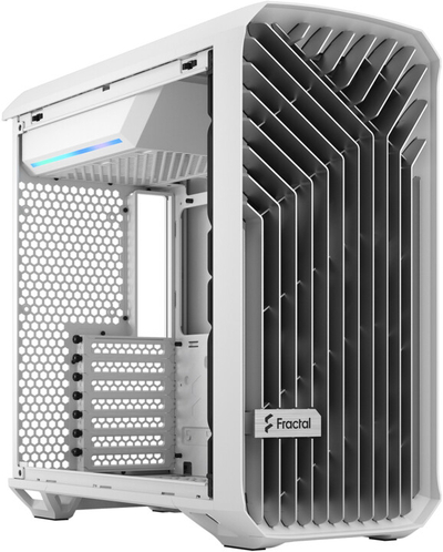 Kasë kompjuteri Fractal Design Torrent Compact White TG Clear