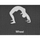 Tapet yoga ENERO FIT, i palosshëm, 170x60 cm, 5 mm, i zi