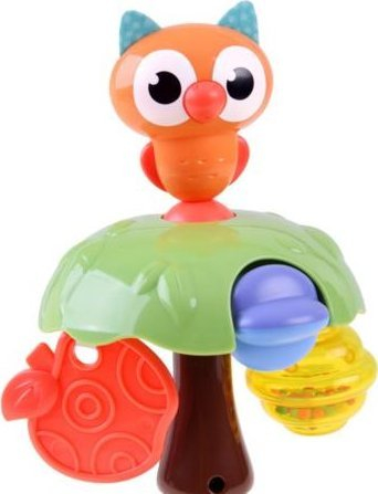 Lodër dridhëse me vakum Magic Rattle, për bebe 6m+, shumëngjyrëshe