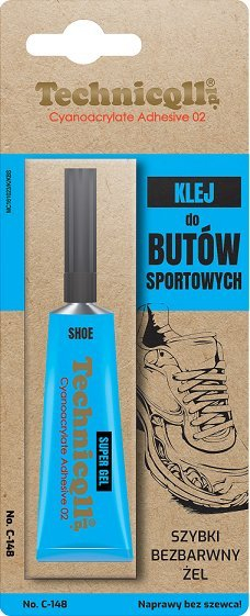 Ngjitës për këpucë sportive Glue, 10 g, pa ngjyrë, tharje e shpejtë