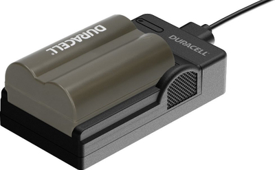 Karikues kamere Duracell DRC511 BP-511 me kabllo USB, i zi