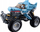 Lodër me blloqe ndërtimi Sluban M38 B1163, Monster Truck, 273 copa, blu