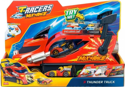 Lodër kamion T-Racers Mix N Race Thunder Truck, set loje, për kalamaj