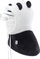 Balakllavë ski Qunature Panda, fleece 2 shtresa, madhësia L, bardh e zez