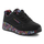 Atlete për goca Skechers Lovely Luv Jr 314976L-BKMT, Air Cooled Memory Foam, të zeza shumëngjyrëshe