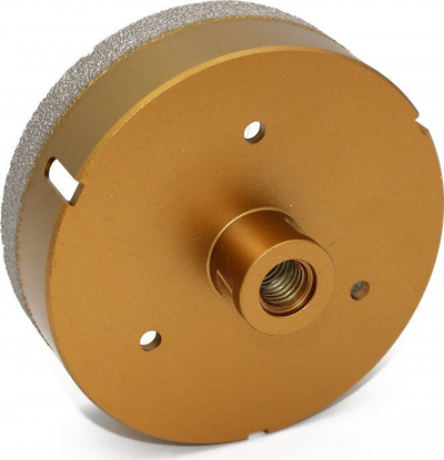 Kurorë prerëse abrasive Edma 273855, metal, për pllaka dhe gur, ngjyrë ari