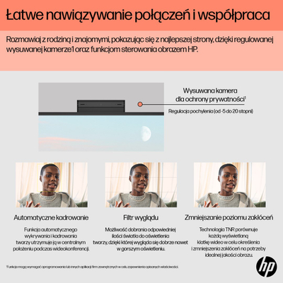 Kompjuter AiO HP 24-cr0334nw, Ryzen 7, 23.8" FHD, 16GB RAM, i bardhë