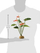 Bimë artificiale terrariumi Exo Terra Anthurium Bush, dekorative, jeshile e kuqe