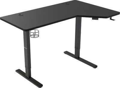 Tavolinë Huzaro Hero 9.0, 140 x 60 cm, e zezë