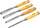 Set daltash AWTools AWTOOLS, 4 copë, 6/12/18/24 mm, me dorezë druri