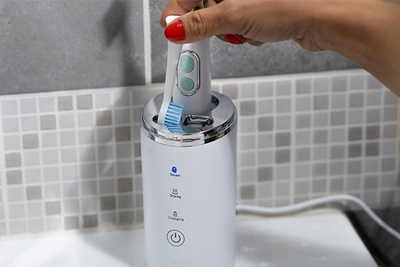 Sterilizues UV për furça dhëmbësh Concept Perfect Smile ZK0005, tharje, karikim USB, i bardhë