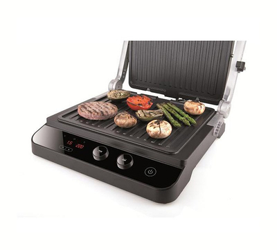 Grill elektrik Black&amp;Decker BXGR2000E, 2000W, me kapak, i zi