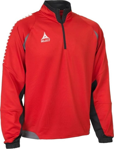 Bluzë sportive Select Chile 1/2 Zip Hoodie, poliester, 3XL, ngjyrë e zezë