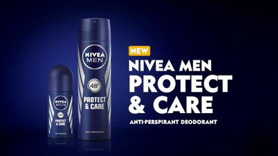 Shkumë rroje Nivea Men Protect &amp; Care, 200 ml, për lëkurë të ndjeshme, blu