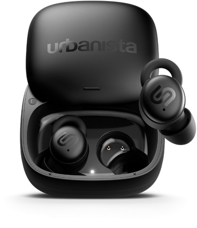 Kufje wireless Urbanista Porto, in ear, me kuti karikimi, të zeza