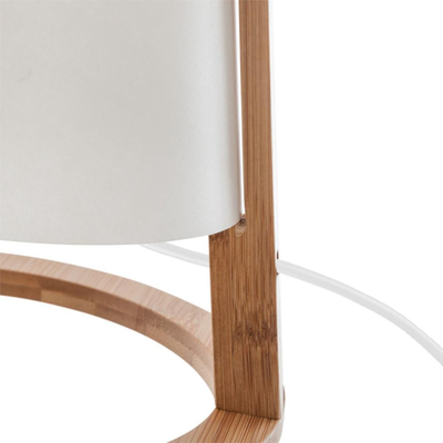 Lampë tavoline Atmosphera Pita, 26.5cm, bambu, kafe natyrale