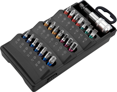 Set bitash kaçavide Graphite 57H996, 22 pjesë
