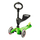 Trotinet Micro Mini 3n1 Deluxe, 3 rrota, deri 35 kg, jeshil