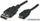 Kabllo USB Manhattan 307178, USB A në microUSB, 1.8m, e zezë