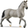 Figurinë Schleich Stallion Cheval de Selle Francais, lodër koleksionuese, kafe