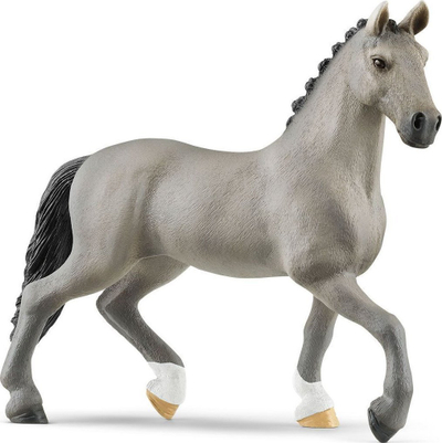 Figurinë Schleich Stallion Cheval de Selle Francais, lodër koleksionuese, kafe