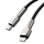 Kabllo USB Baseus CATLJK-A01, USB C në Lightning, 1 m, e zezë