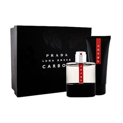 Eau de Toilette Prada Luna Rossa Carbon, 100 ml + Xhel dushi 100ml