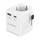 Adapter universal udhëtimi Gembird Grounded, 20W, USB C PD, USB A QC, i bardhë