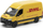 Lodër makinë Mercedes Benz Sprinter DHL, metal, shkallë 1:48, e verdhë