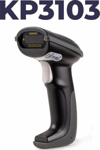 Lexues barkodi EFB Elektronik KP3103, 1D me lazer, me kabllo, i zi